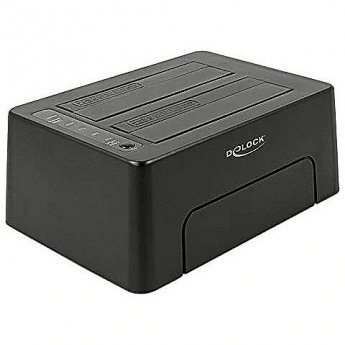 Delock USB-C 3.1 DS f.2xSATA HDD / SSD - w. Clone function