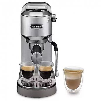 DeLonghi Dedica Duo, silver - Manual espresso machine