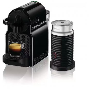 DeLonghi Nespresso Inissia with Aeroccino, Black