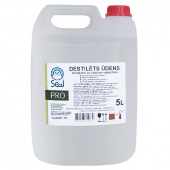 Destilēts ūdens SPODRĪBA, 5 L