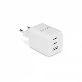 Dicota 3-PORT GAN WALL CHARGER (65W) EU