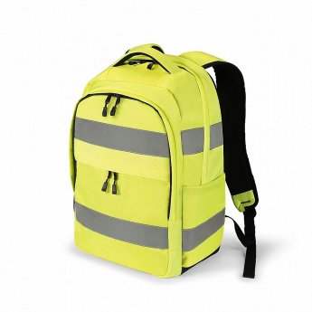 Dicota HI-VIS 25L Backpack, 15.6", Yellow