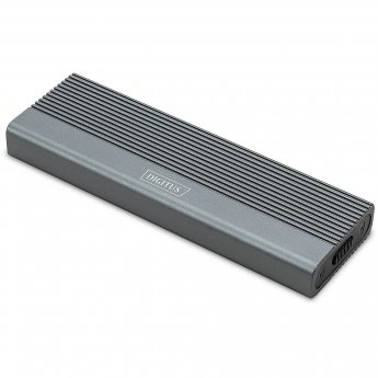 Digitus EXT M.2NVMESATA 20G SSD ENCLO NVME10GBPSSATA 6GBPSUSB3.1 ALU