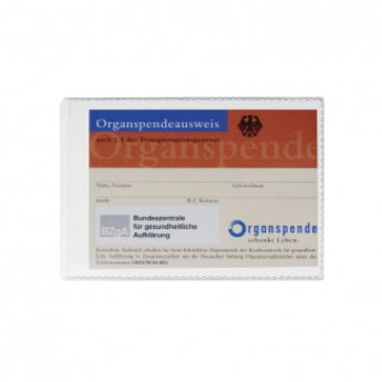 Dokumentu vāciņi Durable A7 (74x105mm) ar vaļēju augšmalu, caurspīdīgi, 1 gab.