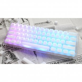 Ducky One 3 Aura Mini, Cherry MX Silver, White