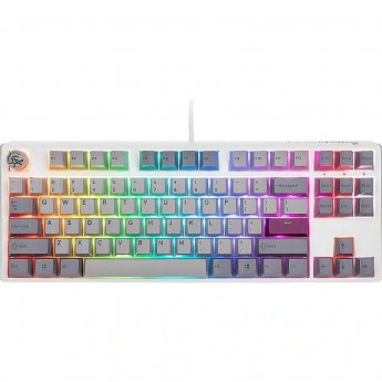 Ducky One 3 Mist Grey TKL, Cherry MX Ergo Clear