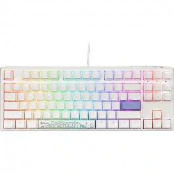Ducky One 3 Pure White TKL PBT, MX Brown