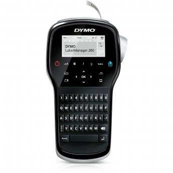 DYMO LABELMANAGER 280 QWERTZ 6MM/9MM/12MM TAPES               IN