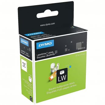 DYMO LW-LABELS 25X 25MM WHITE 1X 750 PCS