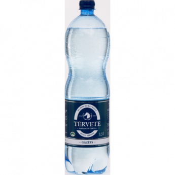 Dzeramais ūdens TĒRVETE, gāzēts, 1.5l