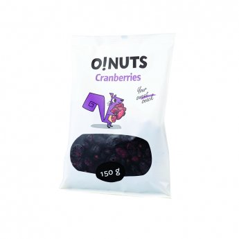 Dzērvenes O!NUTS, 150 g