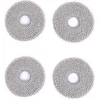 Ecovacs | Washable Improved Mopping Pads for OZMO Turbo Mopping Systems of X1 OMNI/X1 TURBO/T10 TURBO/ T20 OMNI/X2 OMNI | D-WP04-0012 | 4 pc(s)