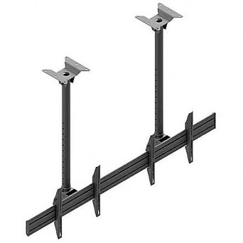 Edbak Menu Board Ceiling Mount for double screens, 50-57"
