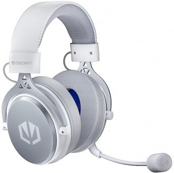 Endorfy VIRO Wireless Onyx White (white, USB dongle, Bluetooth, 3.5 mm jack Active ENC noise reduction)