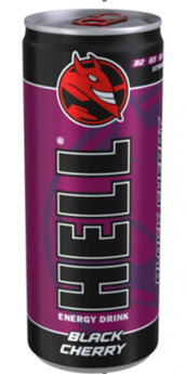 Enerģijas dzēriens HELL Black Cherry, 250 ml (DEP)