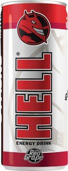Enerģijas dzēriens HELL Strong Red Grape, 250 ml