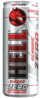 Enerģijas dzēriens HELL Zero Classic, 250 ml (DEP)