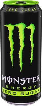 Enerģijas dzēriens MONSTER ENERGY Green zero, bundžā, 0.5l (DEP)