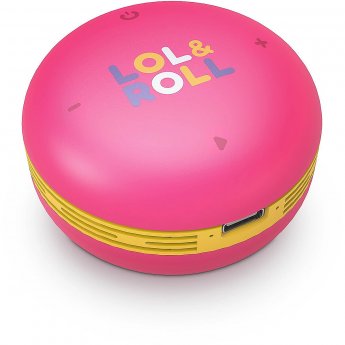 Energy Sistem Lol&Roll Pop Kids Speaker, Pink