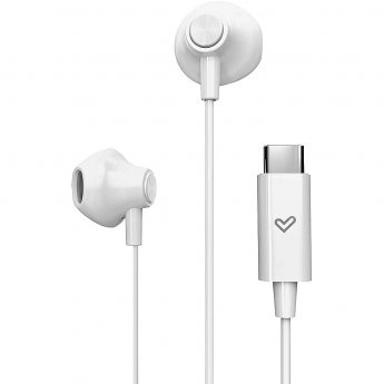Energy Sistem Wired Earphones | EasyPods Type C | Built-in microphone | USB-C | Snow