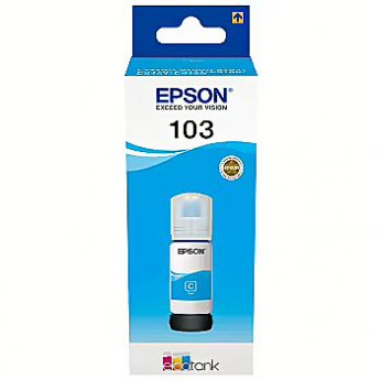 Epson 103 ECOTANK Ink Bottle, Cyan