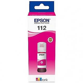Epson 112 EcoTank Pigment Magenta ink bottle