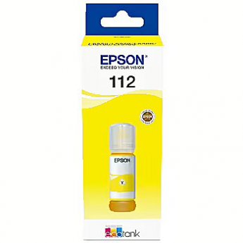 Epson 112 EcoTank Pigment Yellow ink bottle
