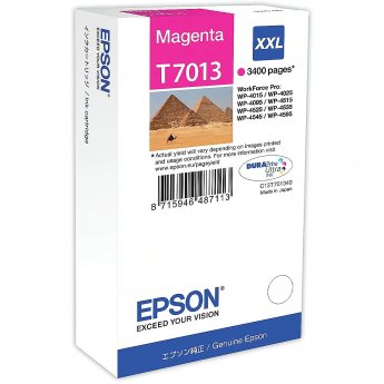 Epson cartridge XXL magenta for WP 4000/