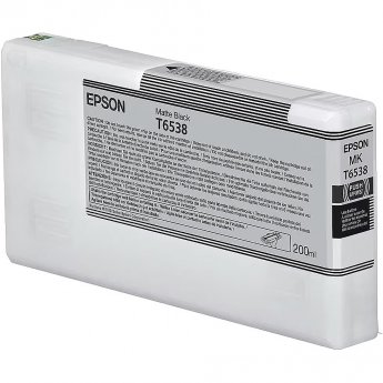 Epson EPSON T65380N Matte Black Ink Cartridge (200ml) | Epson C13T65380N | Epson UltraChrome High Dynamic Range | Matte black