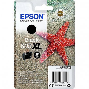 Epson ink BK 603XL C13T03A14010 - starfish