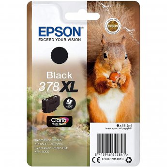 Epson ink black 378XL (C13T37914010) (Claria Photo HD)