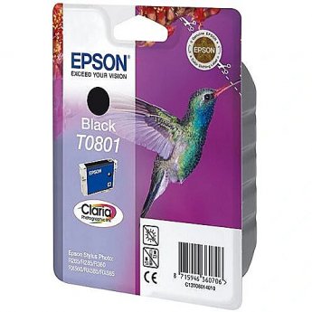 Epson Ink Black T0801