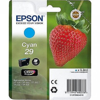 Epson ink cyan C13T29824012