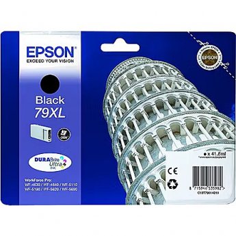 Epson Ink Epson Black T7901 | 42 ml | WF-5110DW/WF-5190DW/WF-5620DWF/WF-5690DWF
