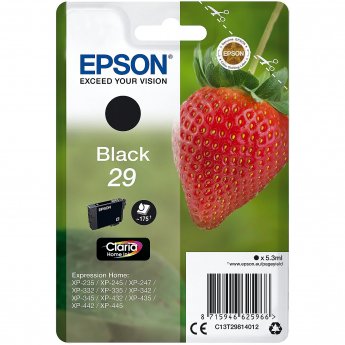 Epson Ink Epson Singlepack Black 29 Claria Home Ink