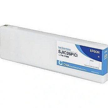 Epson Pigment Ink Epson SJIC26P(C) Cyan | 295,2 ml | ColorWorks C7500 Series