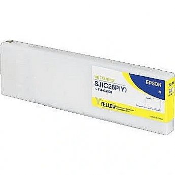 Epson Pigment Ink Epson SJIC26P(Y) Yellow | 295,2 ml | ColorWorks C7500 Series