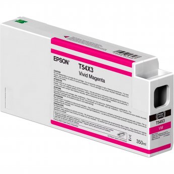 Epson Singlepack T54X30N UltraChrome HDX/HD 350ml Vivid Magenta | Epson C13T54X30N | Epson UltraChrome HDX / Ultrachrome HD | Vivid magenta