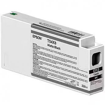 Epson Singlepack T54X80N UltraChrome HDX/HD 350ml Matte Black | Epson C13T54X80N | Epson T54X8 - matte black - original - ink cartridge | Epson UltraChrome HDX / Ultrachrome HD | Matte black