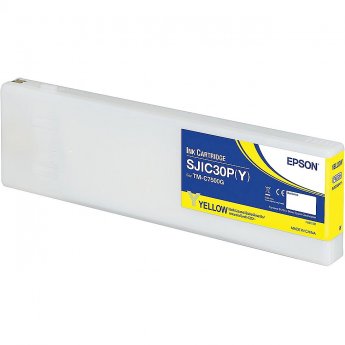 Epson SJIC30P(Y) INK CARTRIDGE YLLW COLORWORKS C7500G