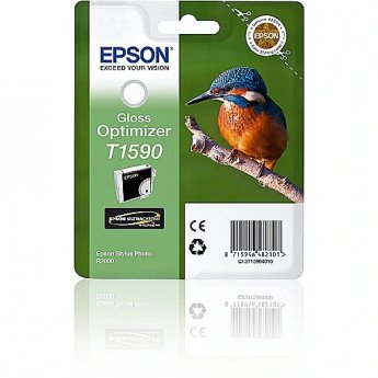 Epson T1590 standard capacity 1-pack blister without alarm Gloss Optimizer Stylus Photo R2000