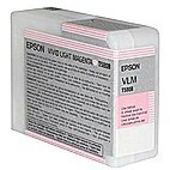 Epson T580 ink cartridge vivid light magenta standard capacity 80ml 1-pack