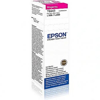 Epson T6643 MAGENTA INK BOTTLE 70ML