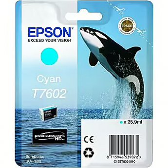 Epson T7602 Cyan ink 26ml