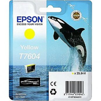 Epson T7604 Yellow ink 26ml