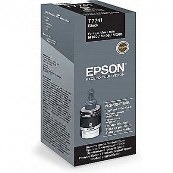 Epson T7741 Pigment Black ink bottle 140