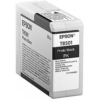 Epson T850100 Photo Black Ultra Chrome HD 80ml