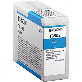 Epson T850200 Cyan Ultra Chrome HD ink 80ml