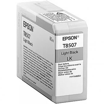 Epson T850700 Light Black Ultra Chrome HD ink 80ml