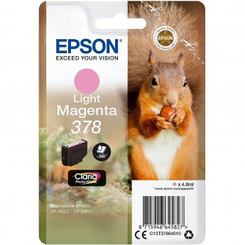 Epson Tinte 378 C13T37864010 Hellmagenta bis zu 360 Seiten